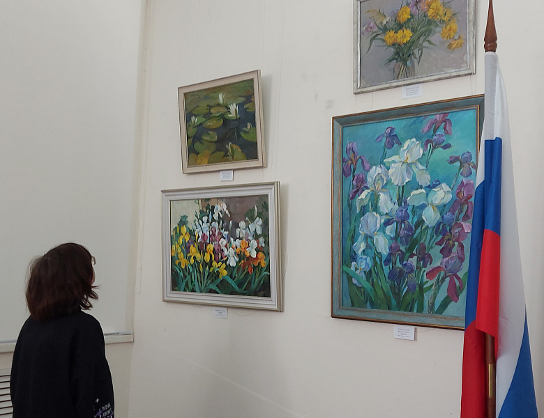 Открытие выставки "Женщины и цветы"