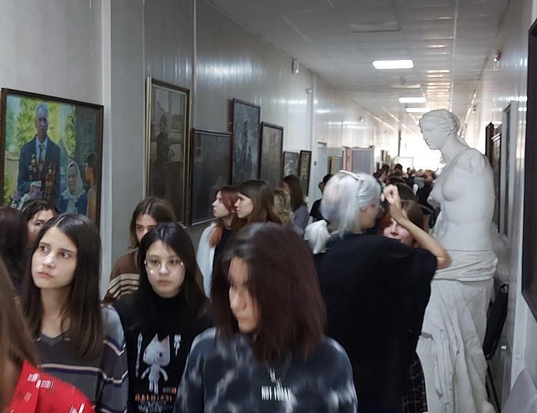 Открытие выставки "Краски Победы - 2024"