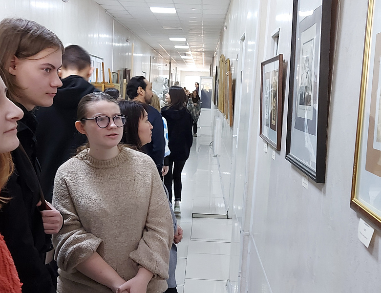 Открытие персональной выставки Арепьевой Варвары «Реальность и фантазия».